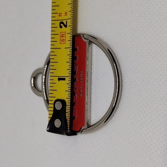 Coach Chrome‎ and Coral Bag Charm/Fob - Picture 7 of 7